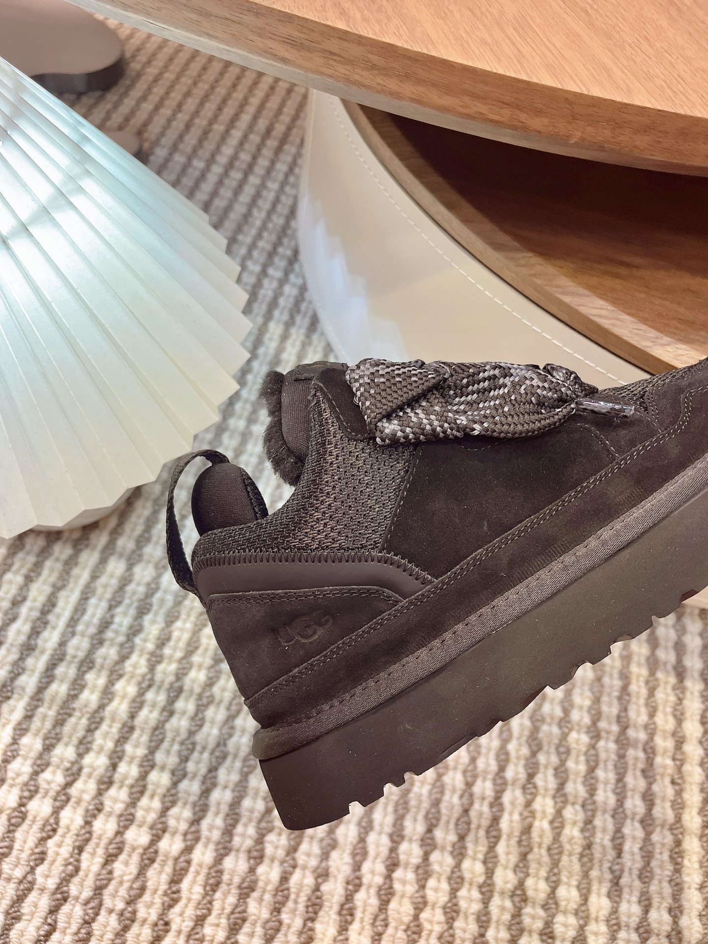 Mel casual shoes fur shoes, snow boots Black Size35-45