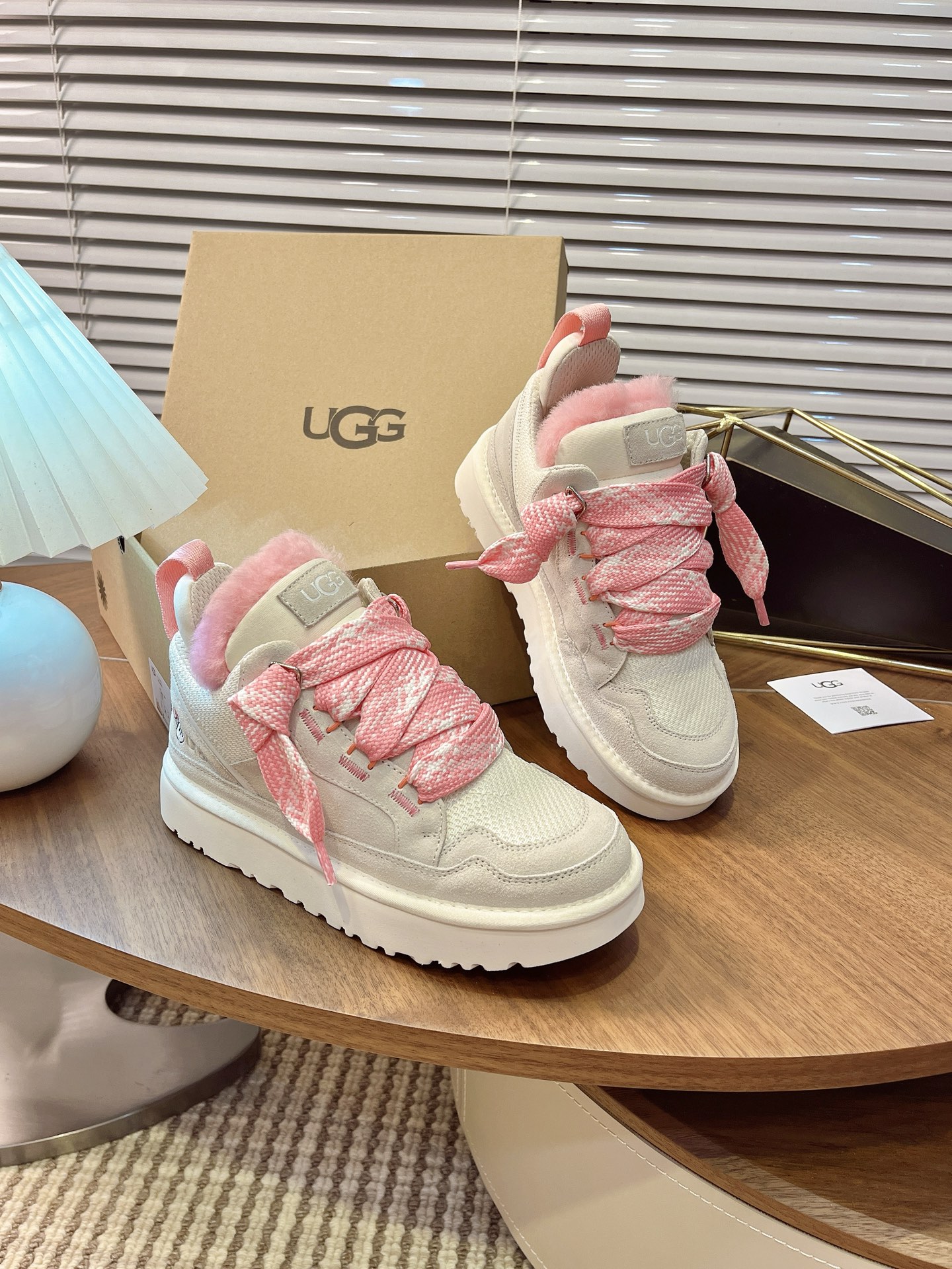Mel casual shoes fur shoes, snow boots Pink Size35-45