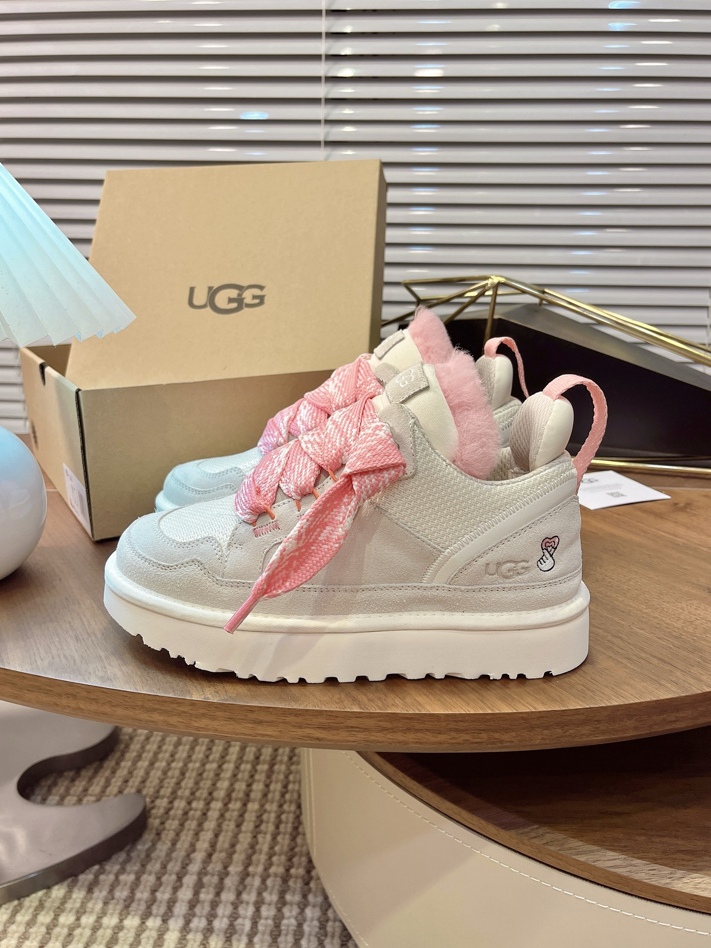 Mel casual shoes fur shoes, snow boots Pink Size35-45