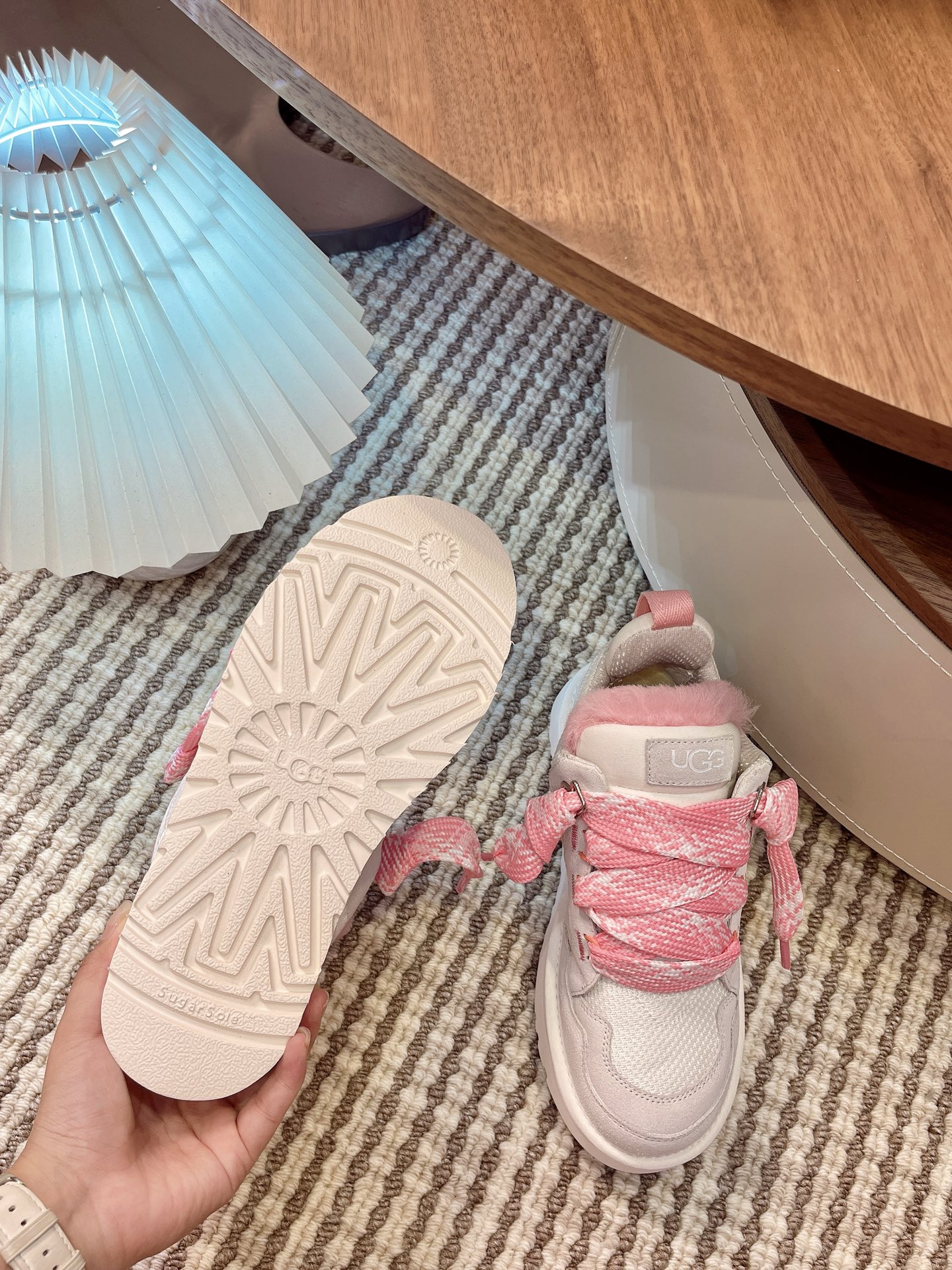 Mel casual shoes fur shoes, snow boots Pink Size35-45