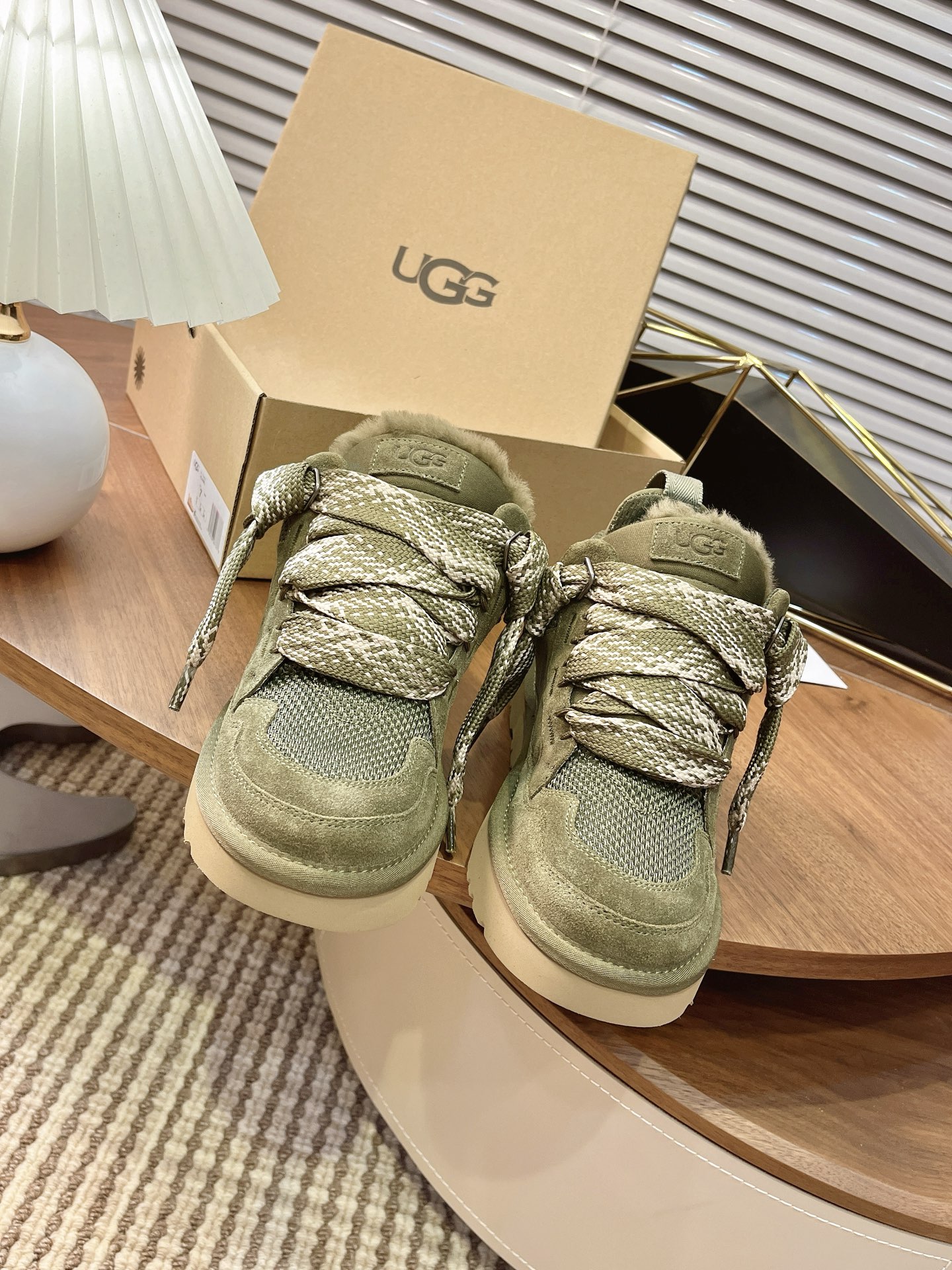 Mel casual shoes fur shoes, snow boots Green Size35-45
