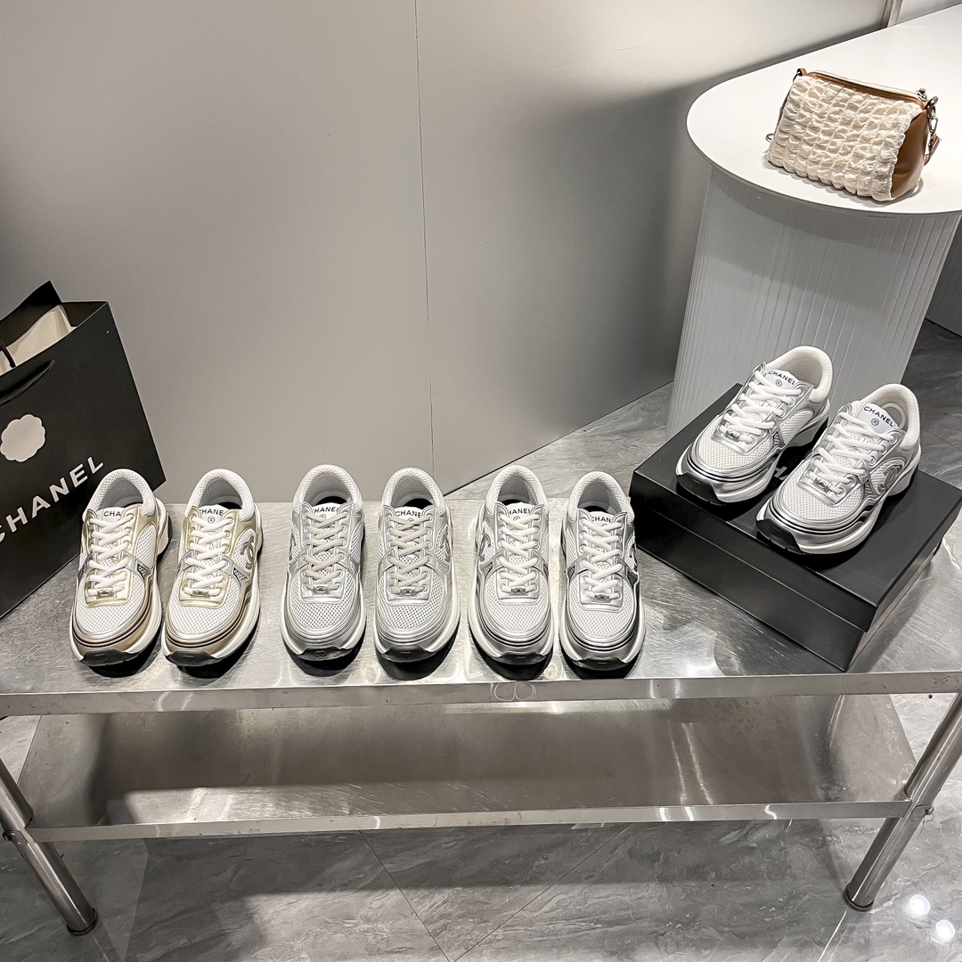Silver Horn Sneakers