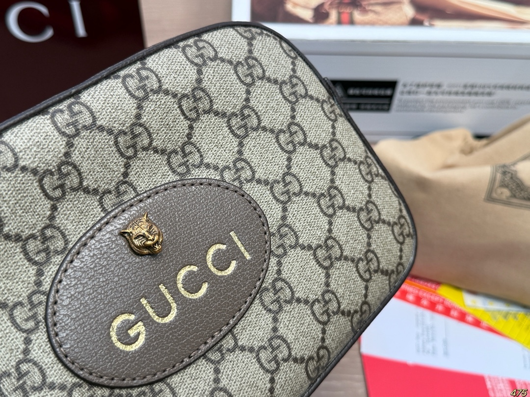 Tiger head camera bag 24*15