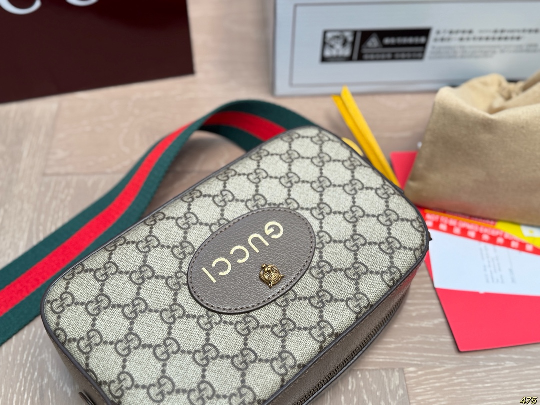 Tiger head camera bag 24*15