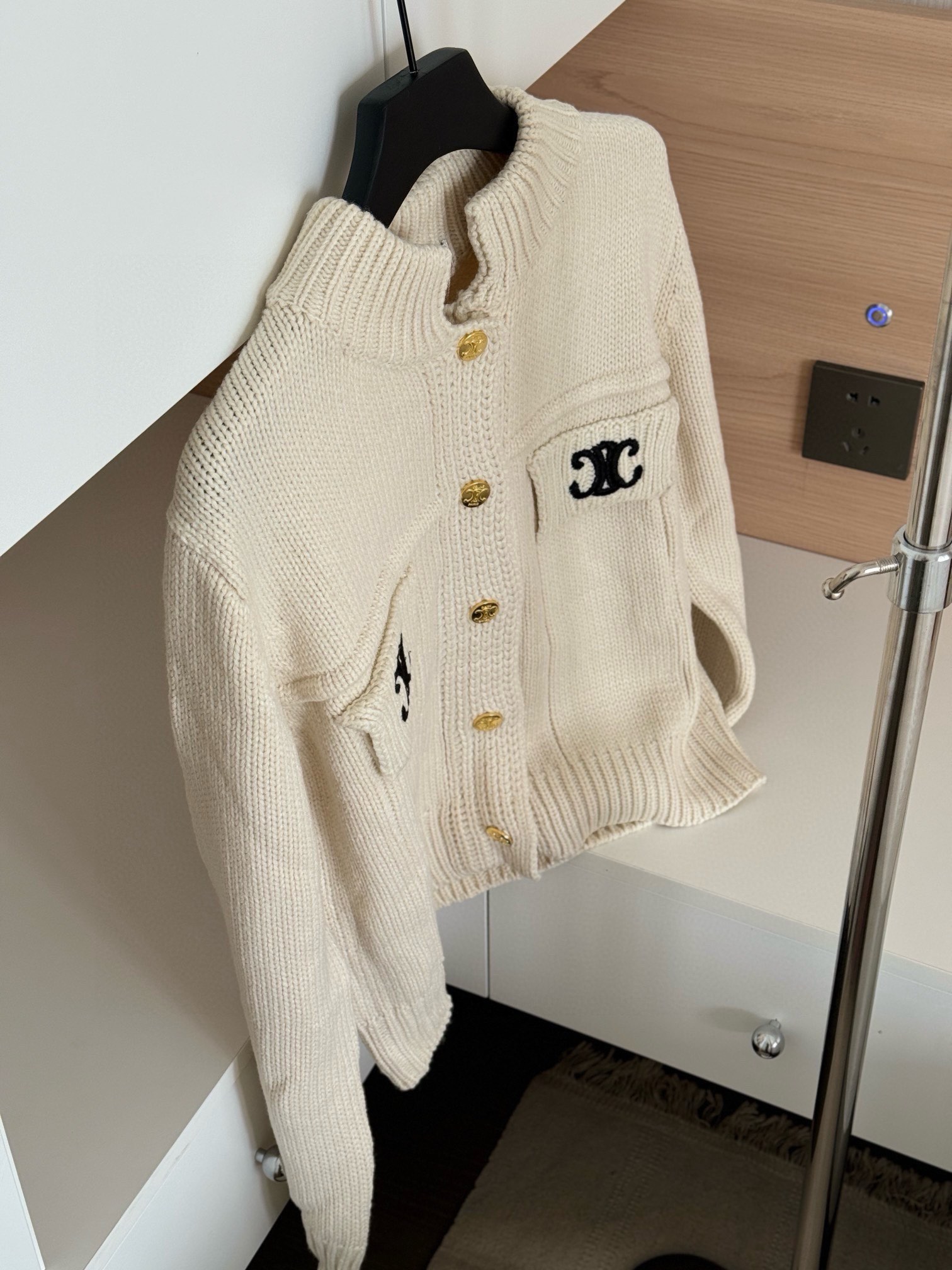 Simple solid color sweater