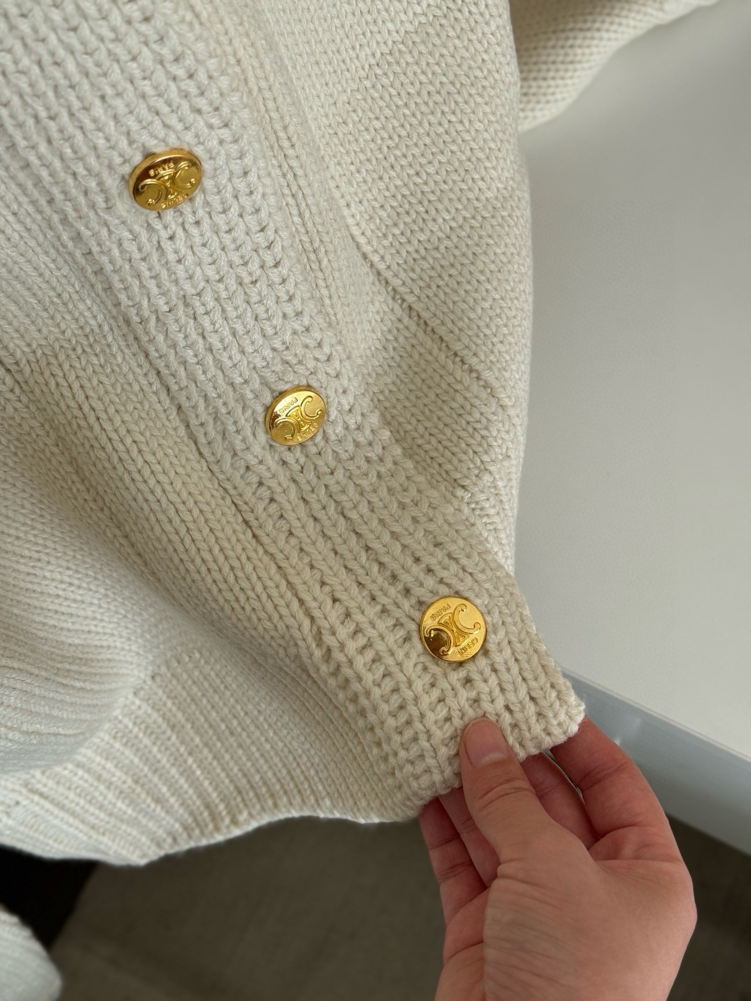 Simple solid color sweater