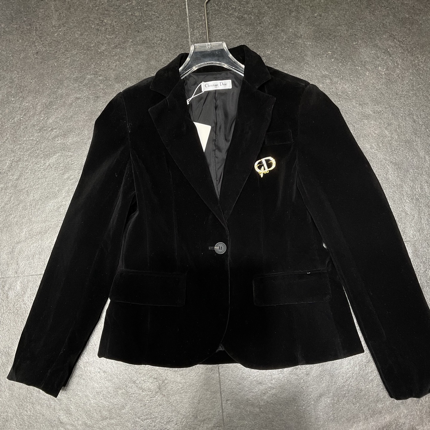 Suede blazer