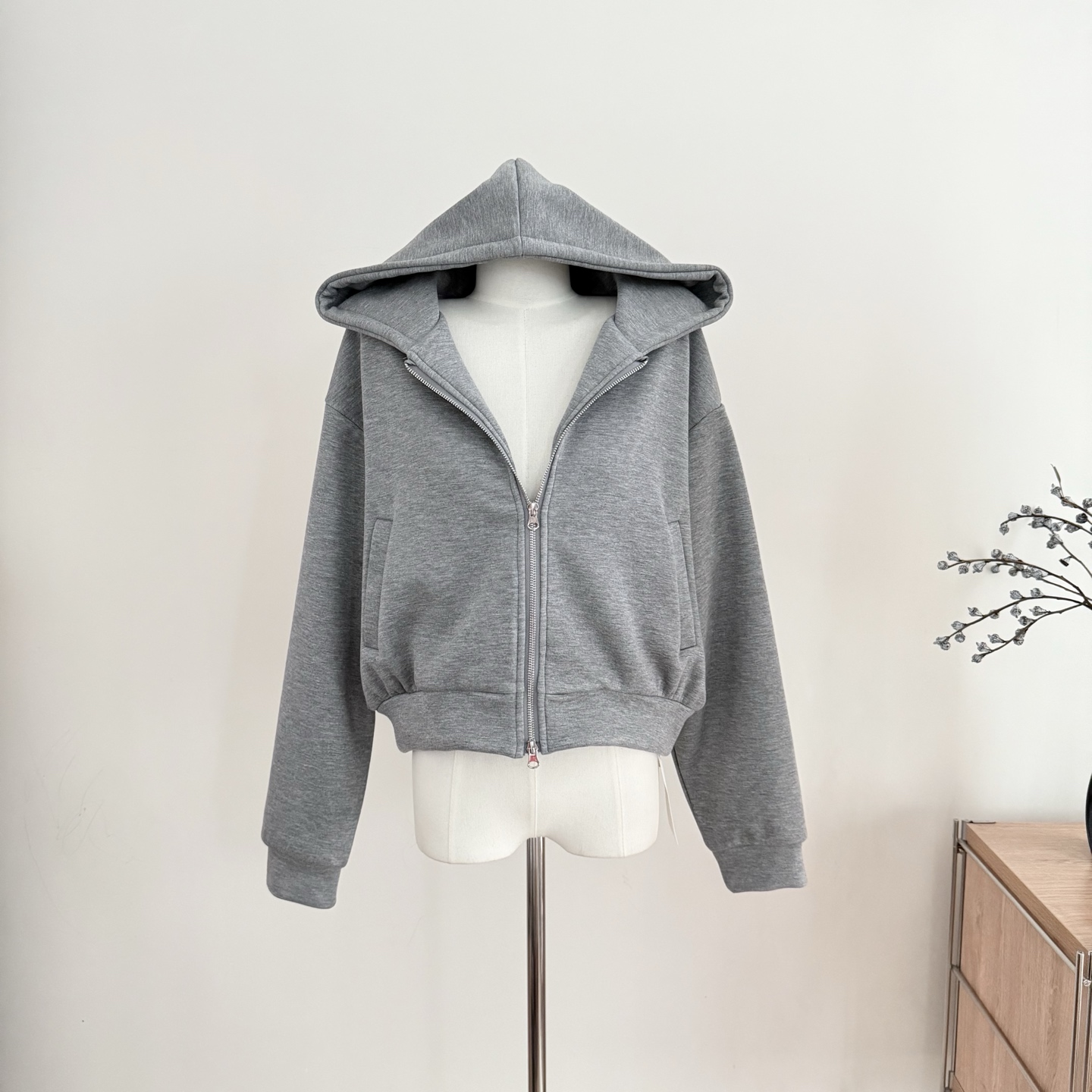 hooded jacket