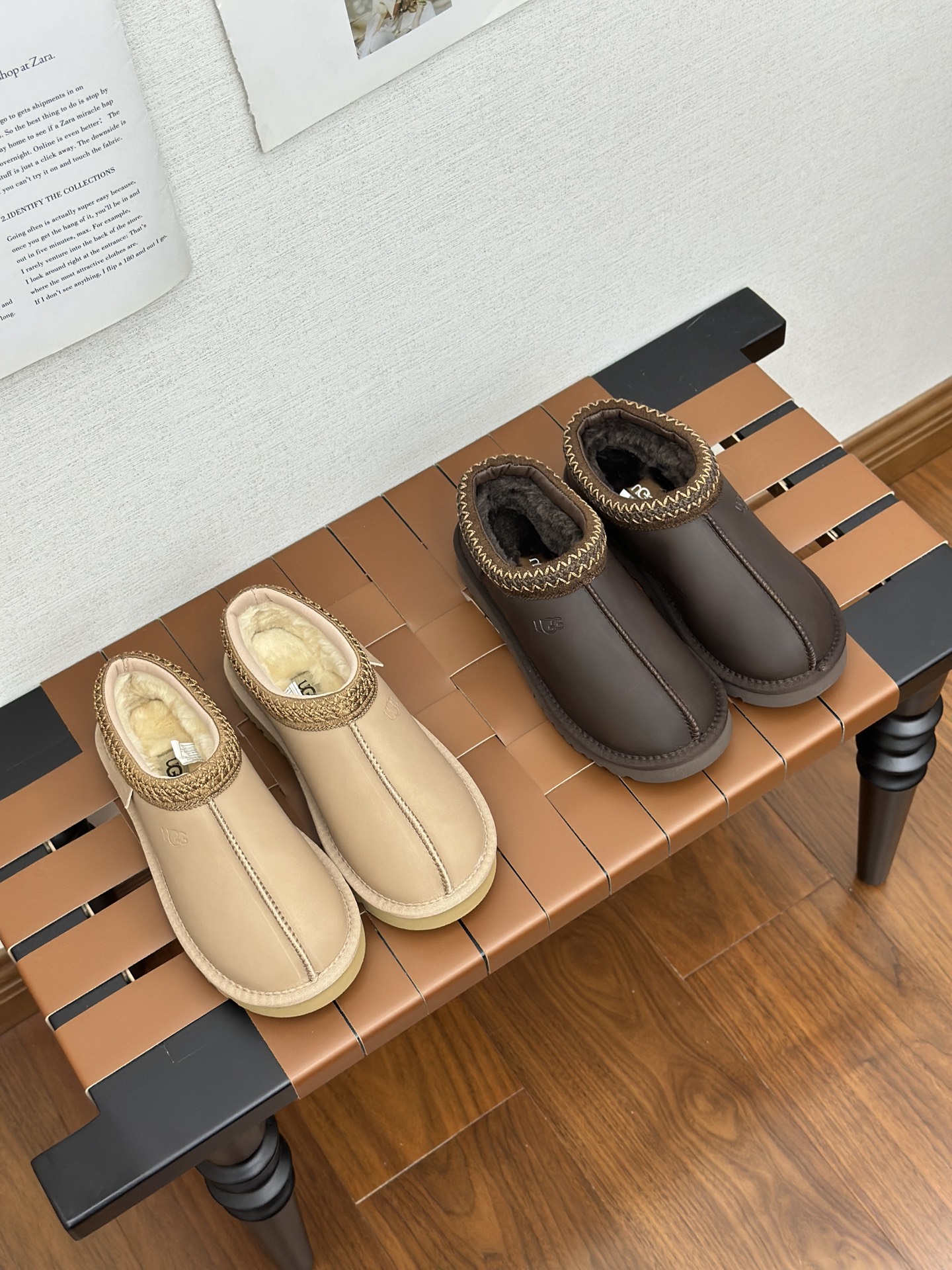 Crazy Horse flat shoes