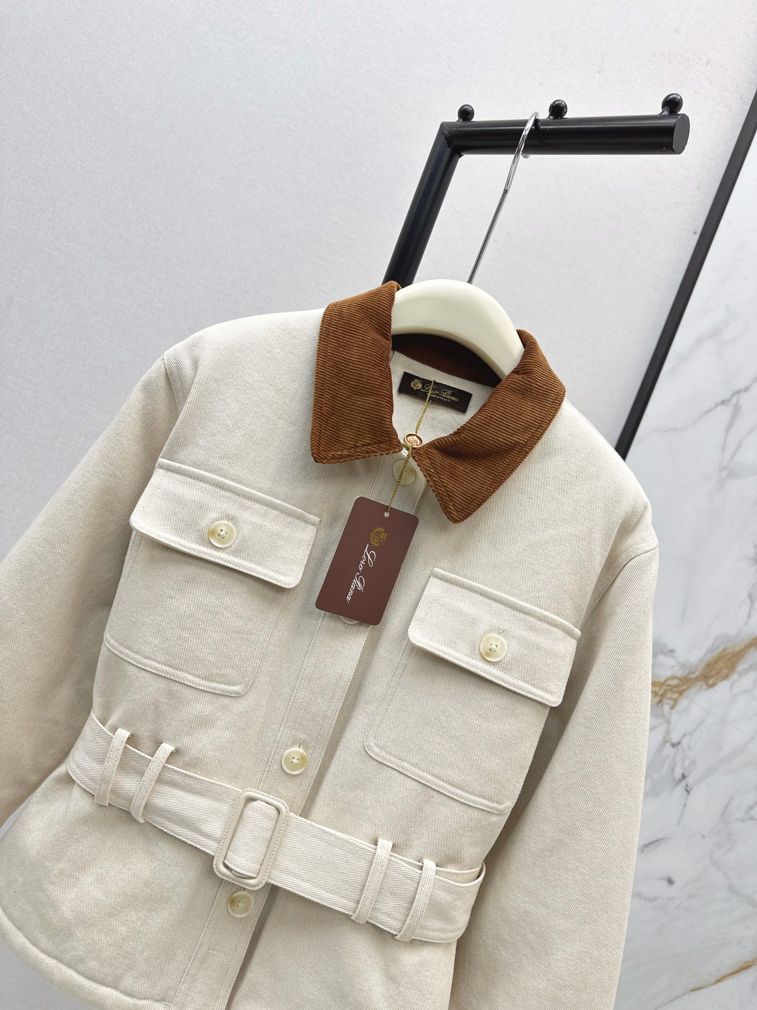 Padded windbreaker jacket