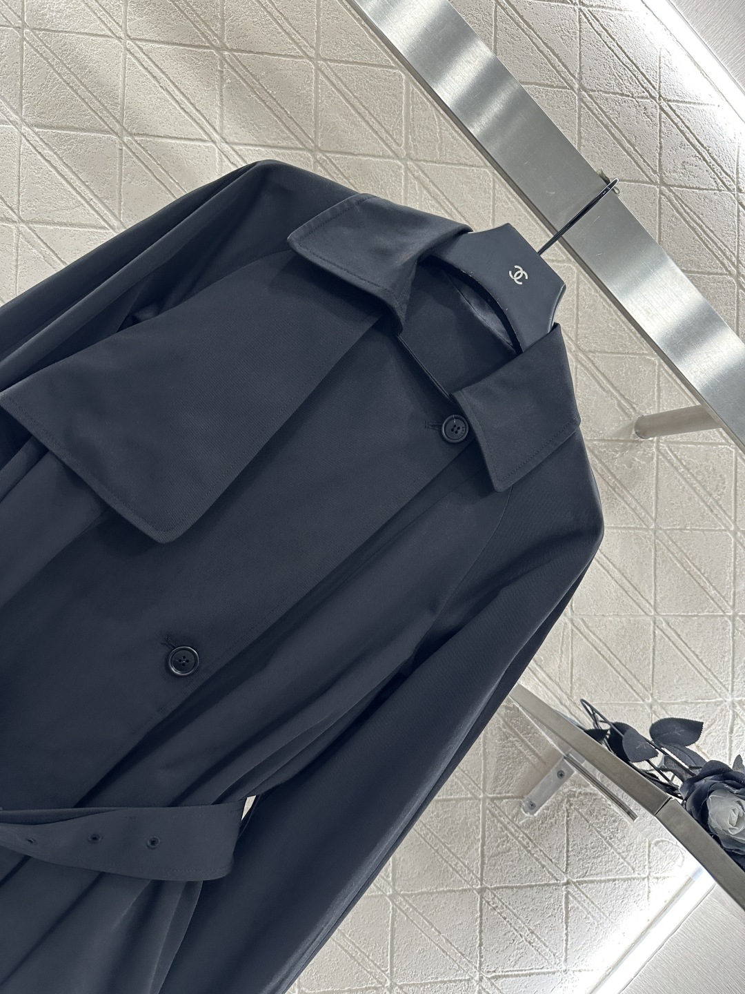 Belted Cape Trench Coat