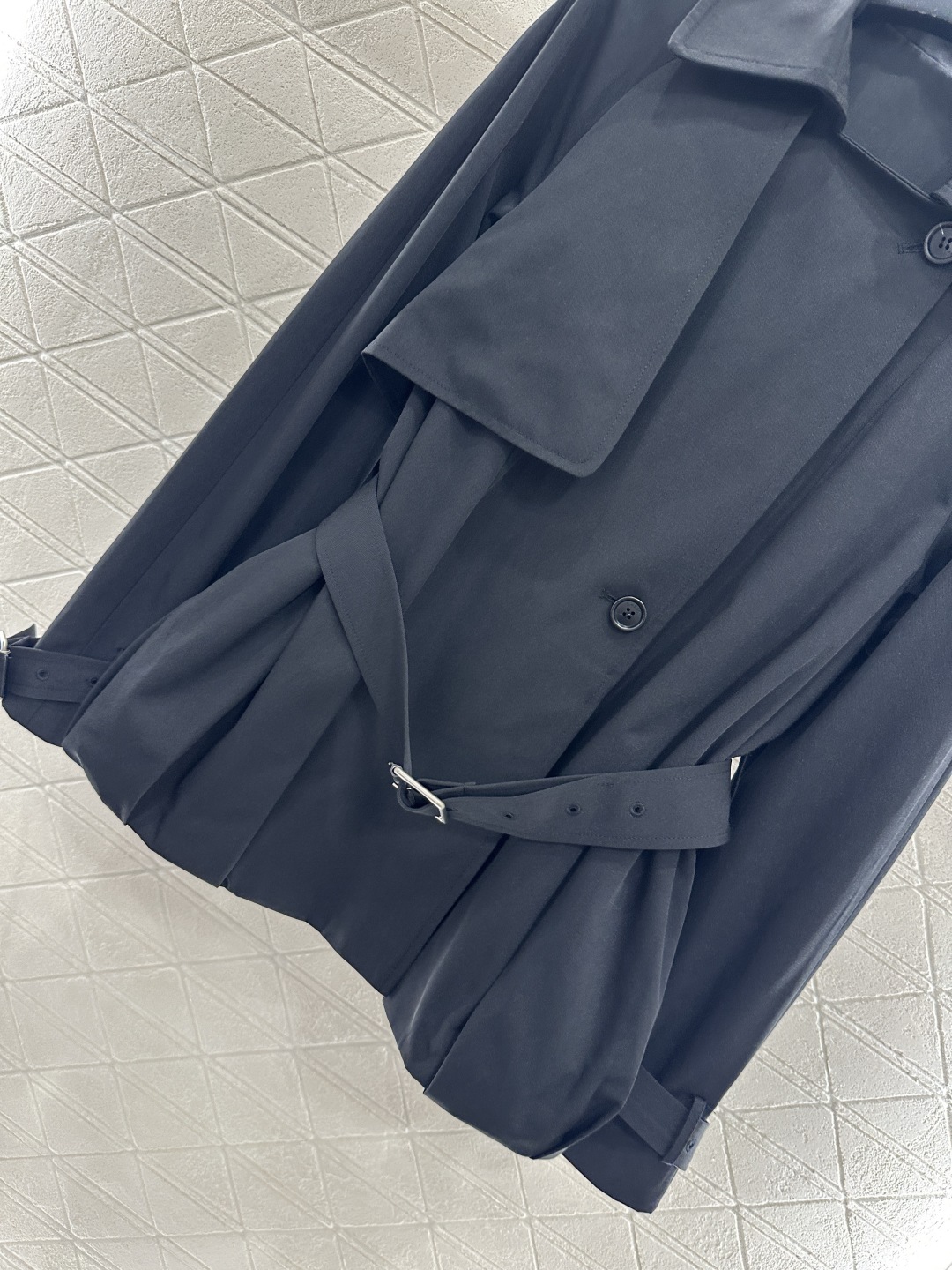 Belted Cape Trench Coat