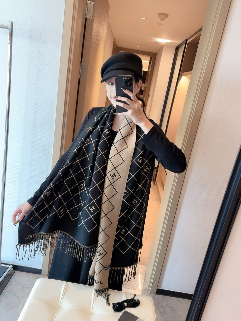 Shawl scarf 195*65cm