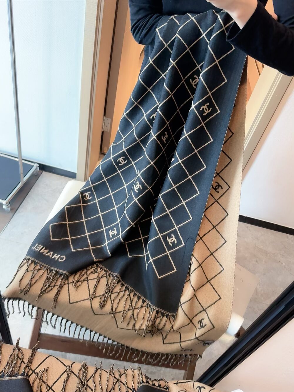 Shawl scarf 195*65cm