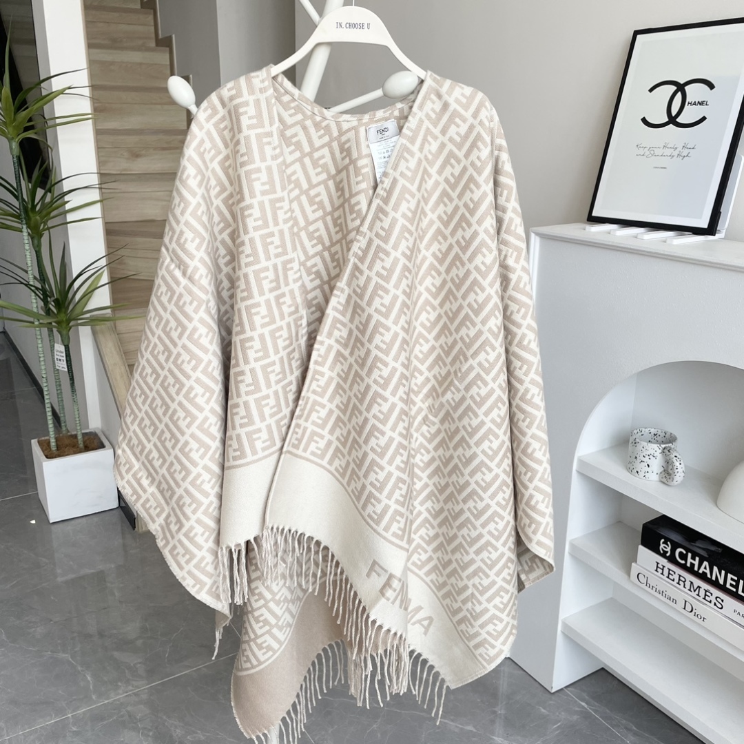 Wool cape shawl scarf 140*140cm