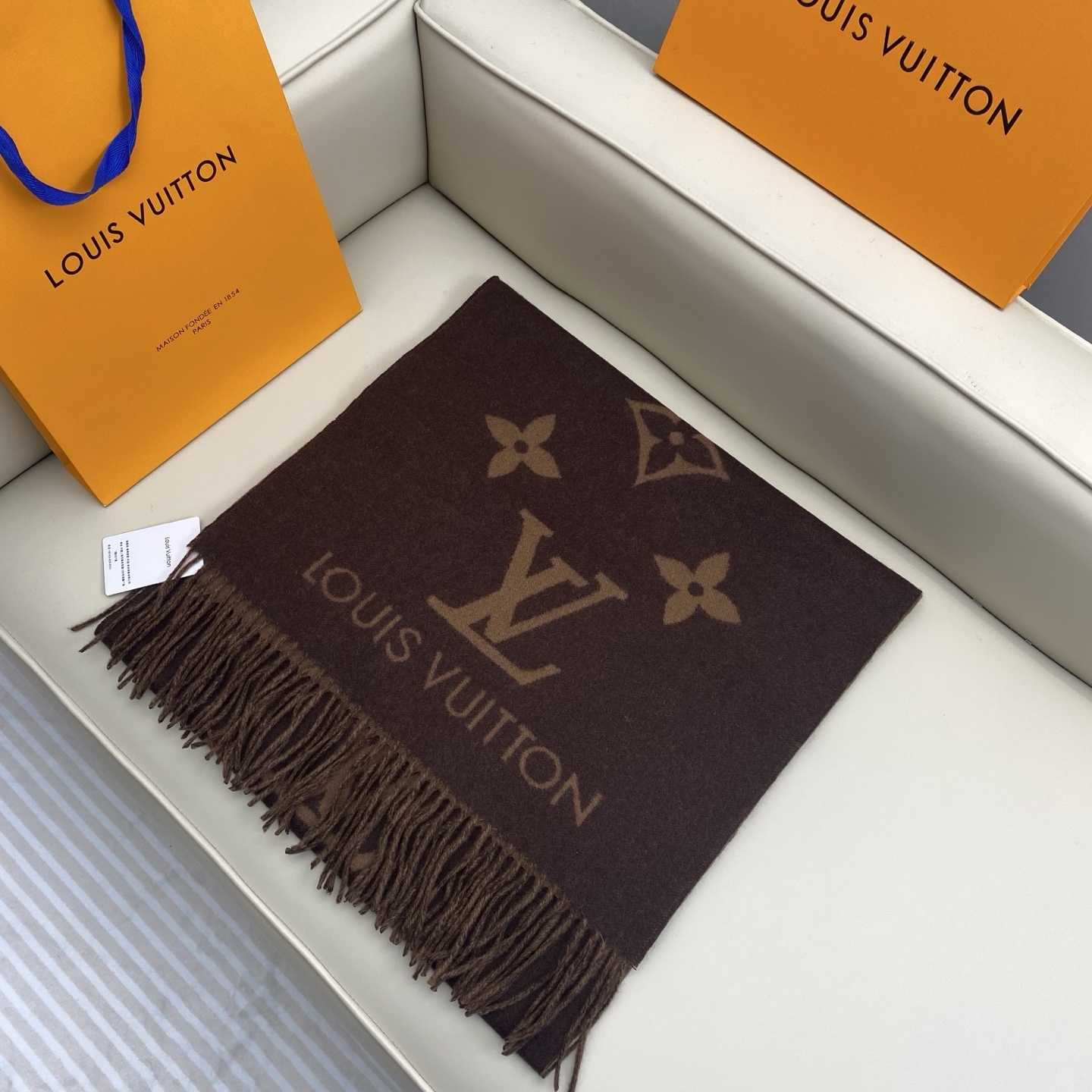 Double-sided shawl scarf 190*45cm