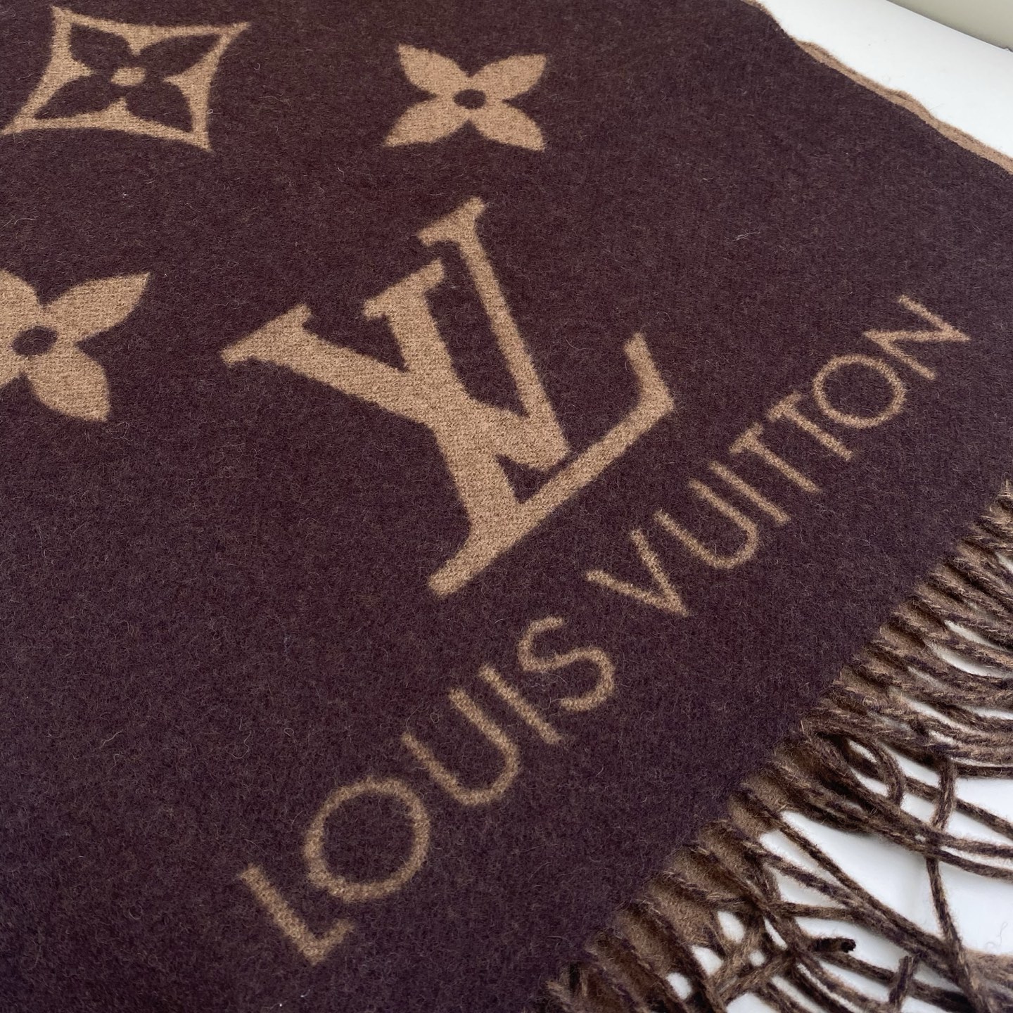 Double-sided shawl scarf 190*45cm