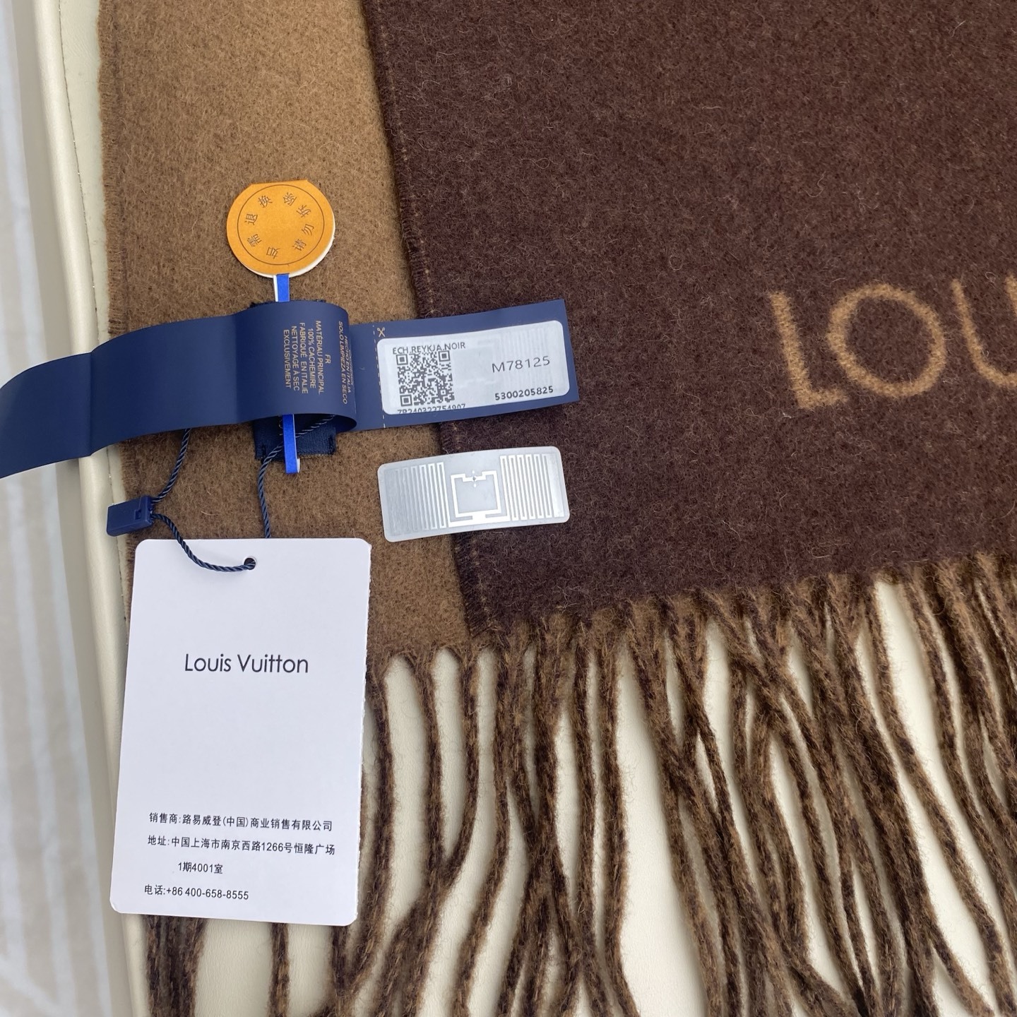 Double-sided shawl scarf 190*45cm