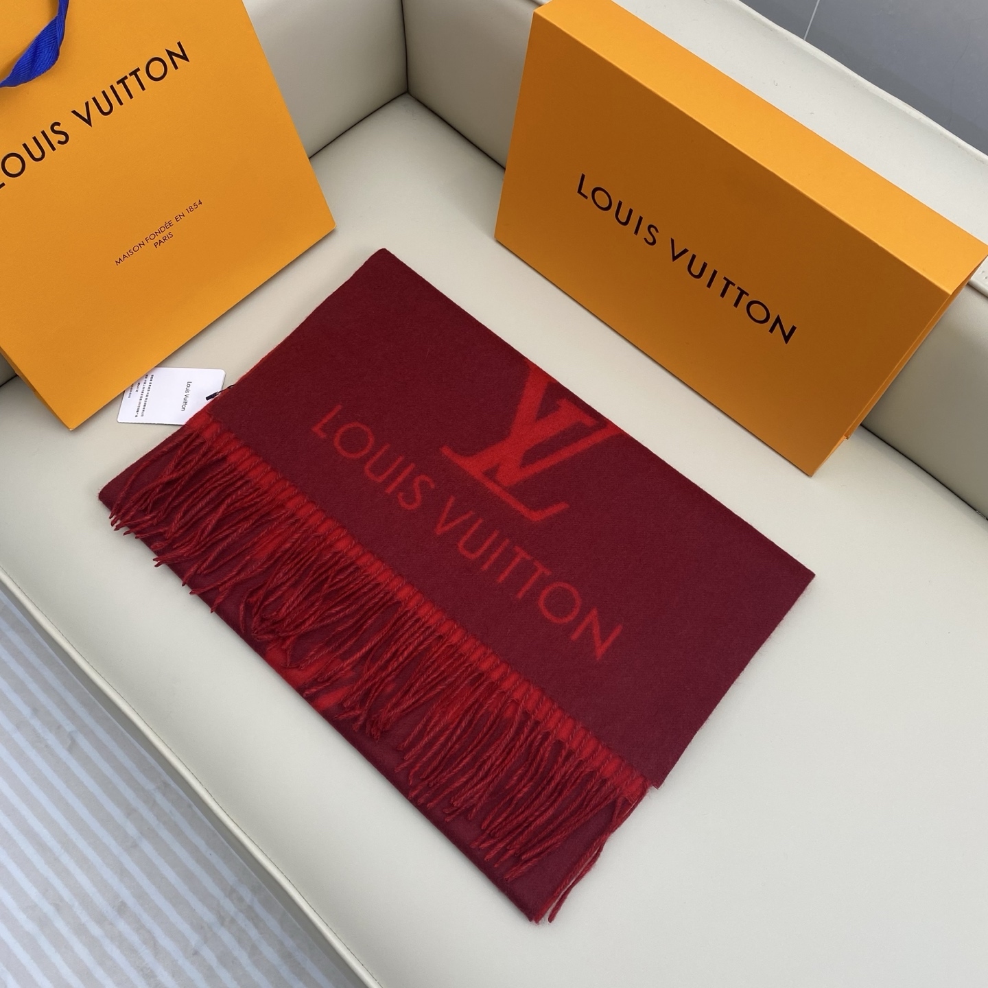 Double-sided shawl scarf 190*45cm