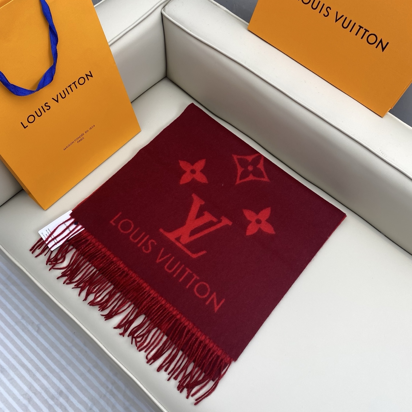 Double-sided shawl scarf 190*45cm