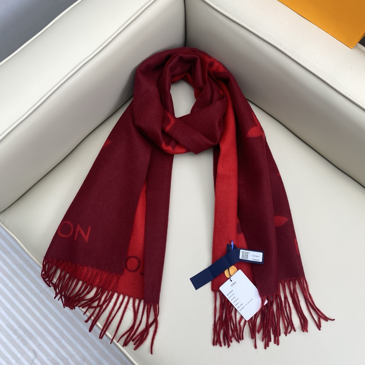 Double-sided shawl scarf 190*45cm