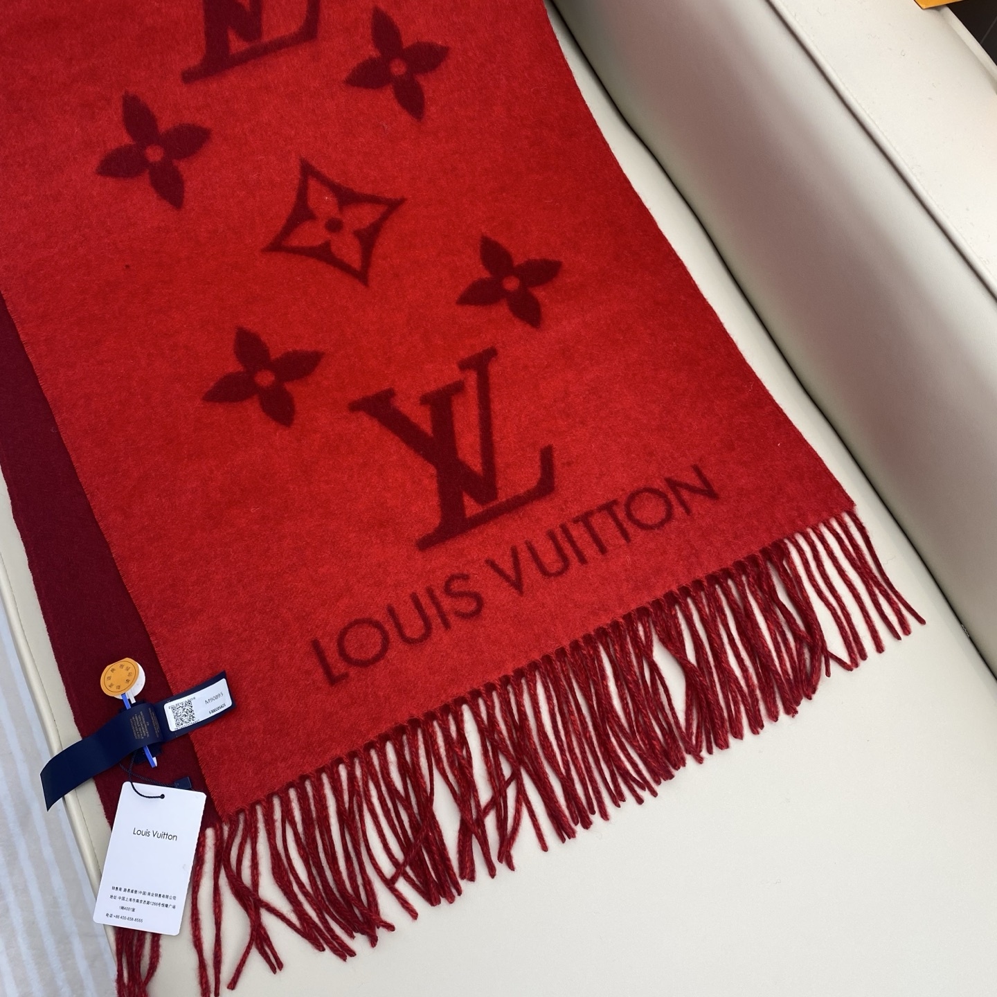 Double-sided shawl scarf 190*45cm