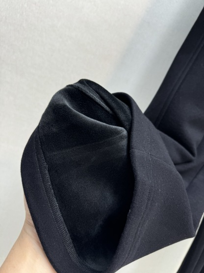 Double C logo wide-leg pants