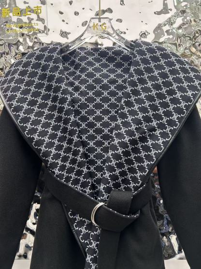 Double-faced cashmere coat