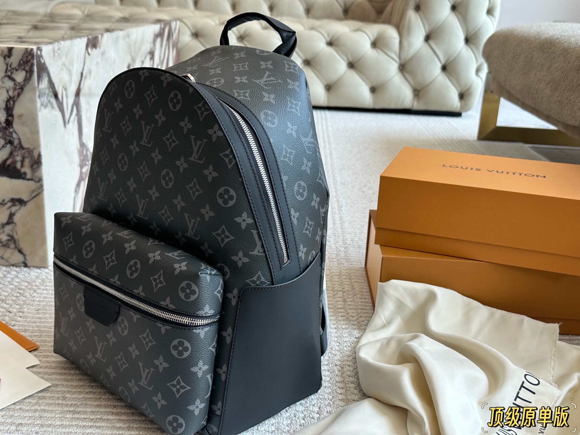 cowhide backpack 29×38×20cm