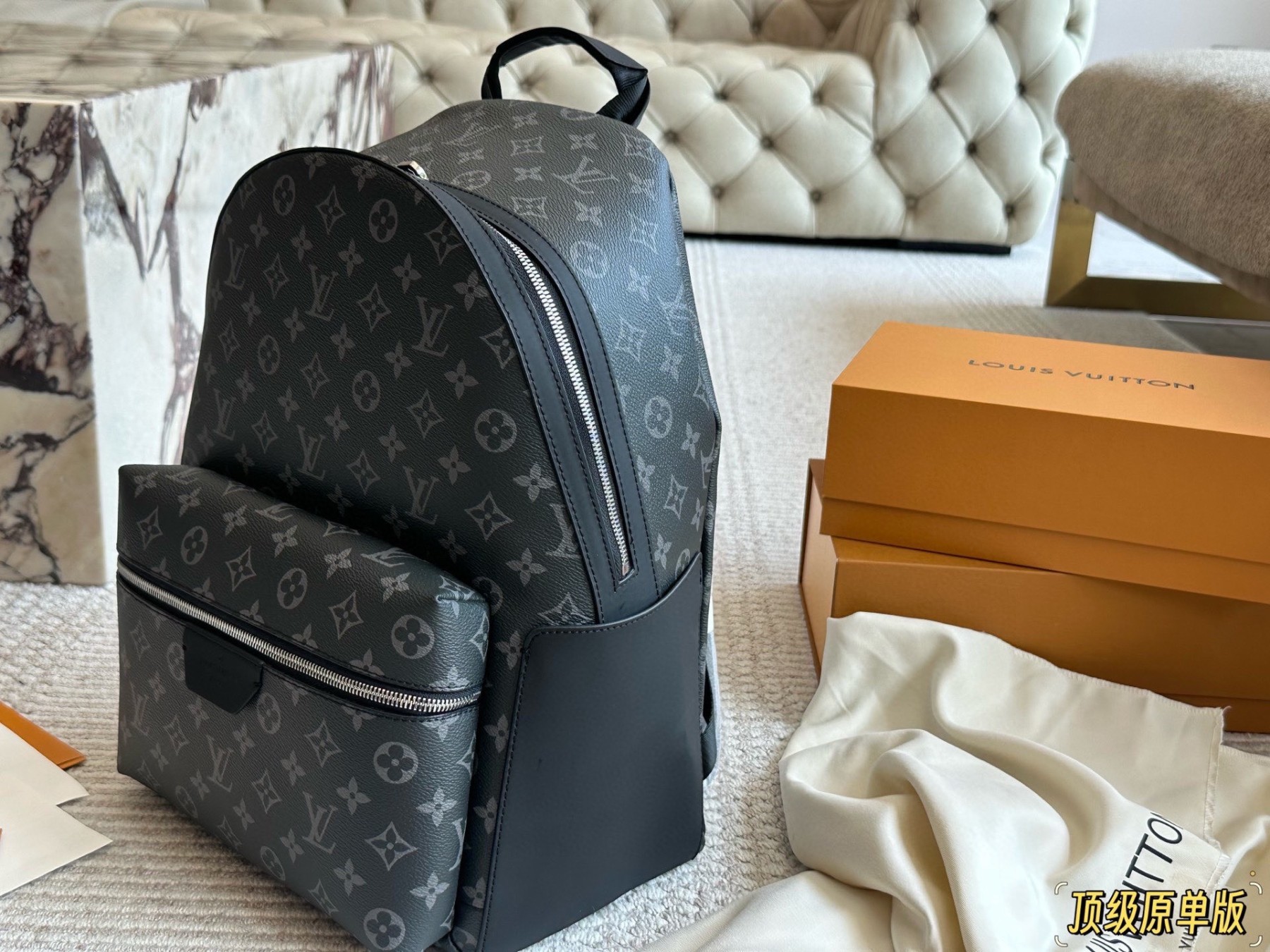 cowhide backpack 29×38×20cm