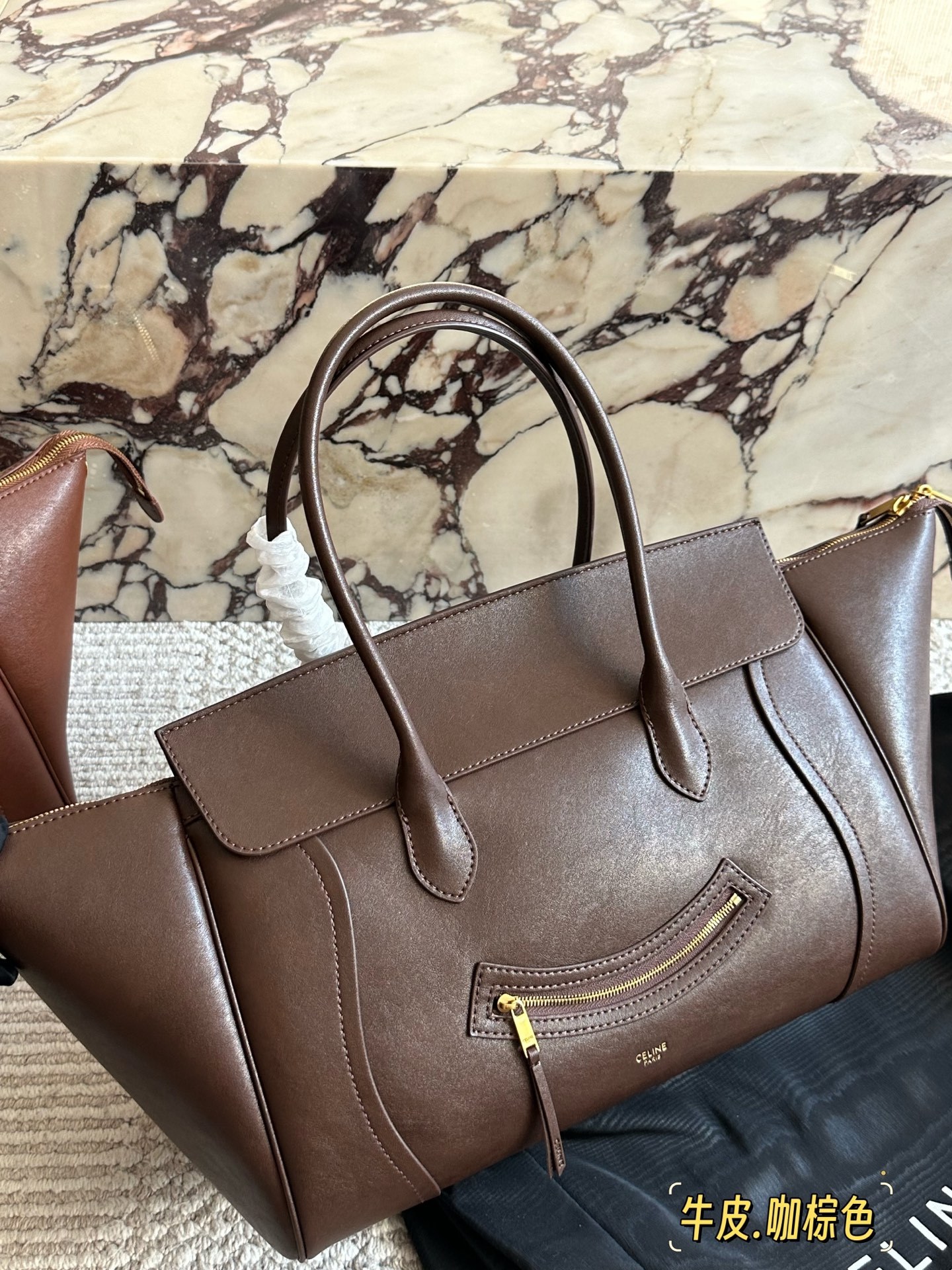 smiley face bag 37*24cm