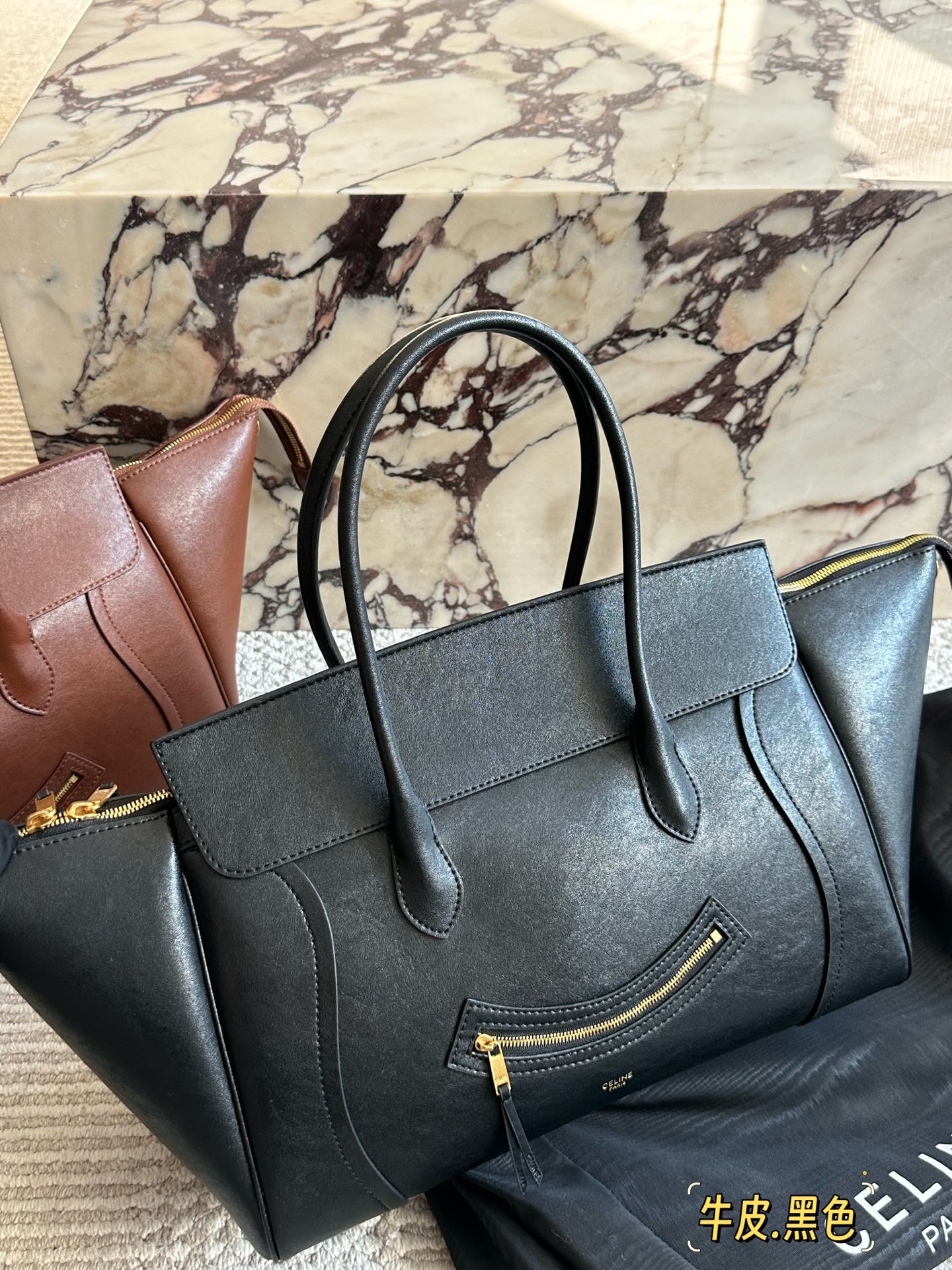 smiley face bag 37*24cm