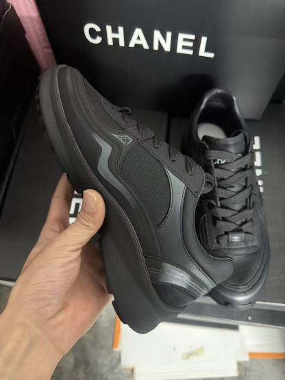 Black and White Horn King Sneakers