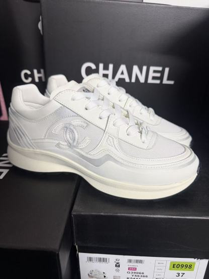 Black and White Horn King Sneakers