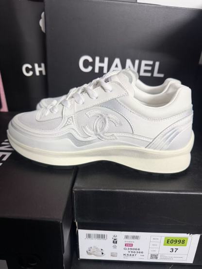 Black and White Horn King Sneakers