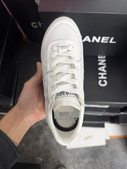 Black and White Horn King Sneakers