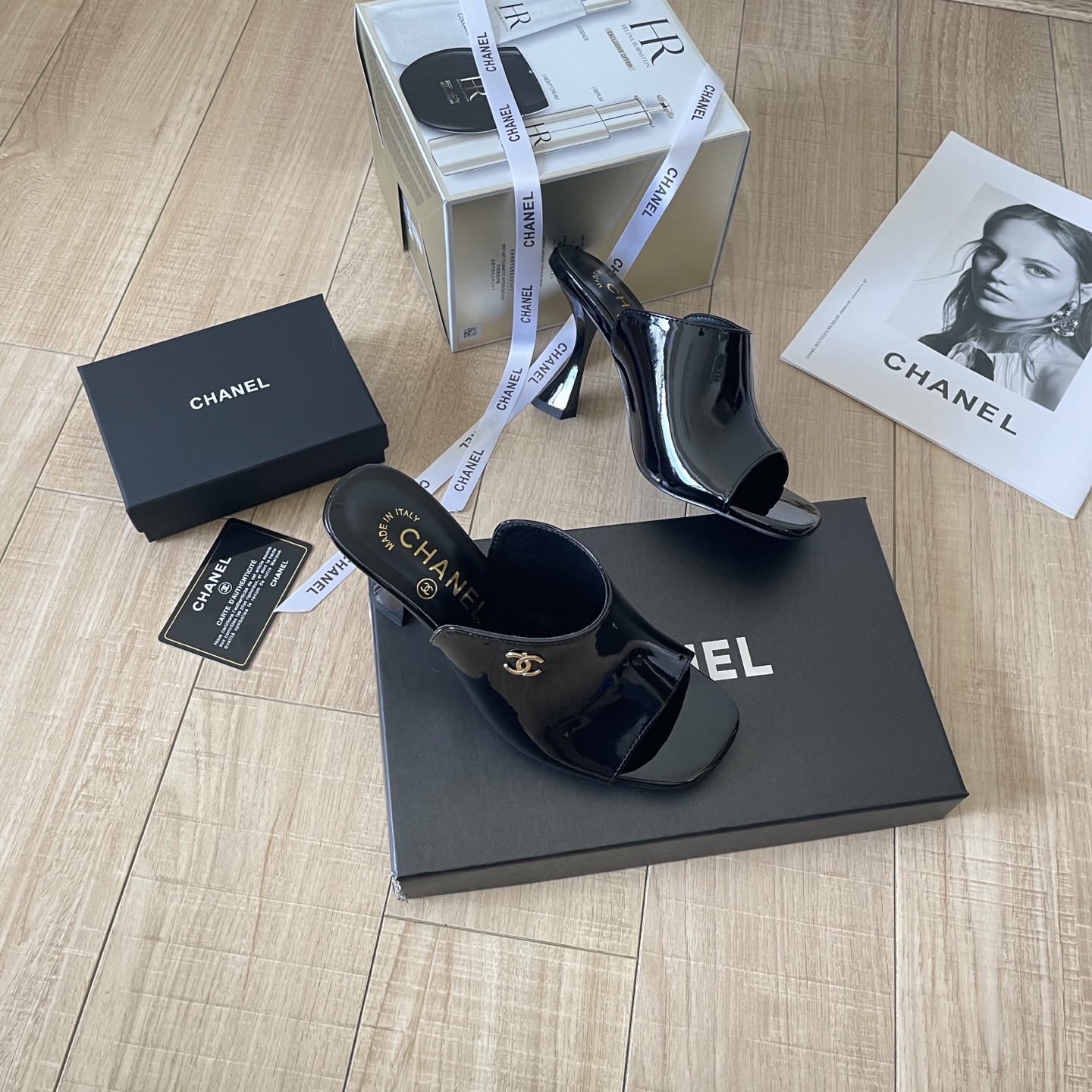 High-heeled chunky-heeled sandals 7cm