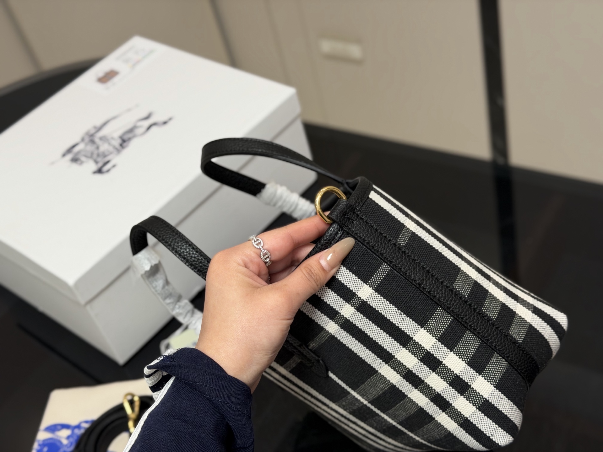 Mini Reversible Tote Bag 30*18*21