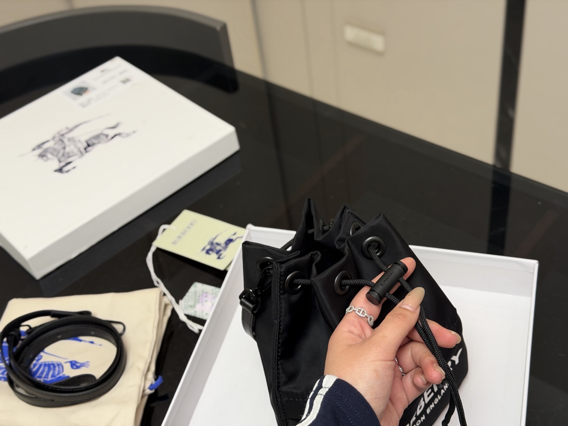 Small lucky bag bucket bag 18*20