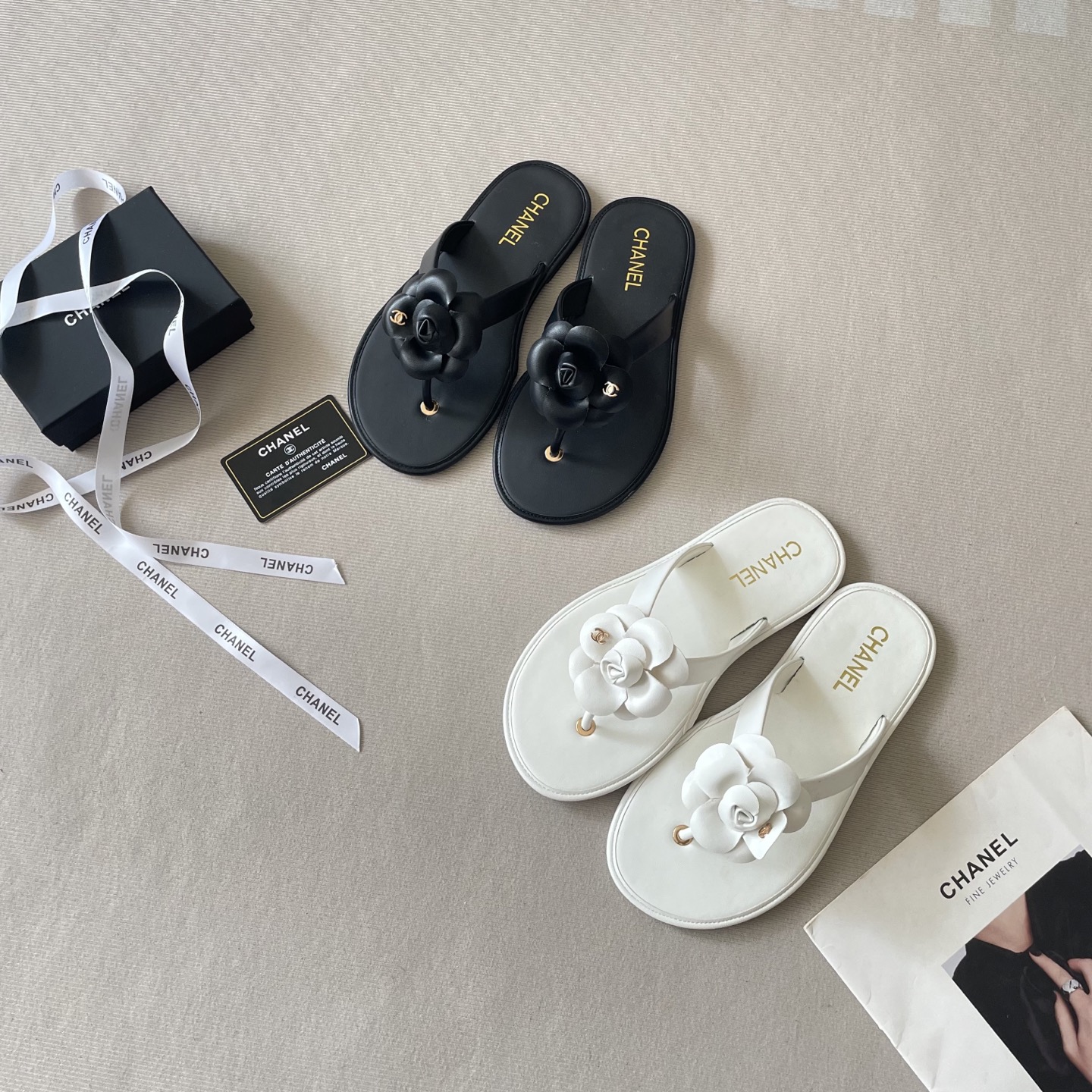 Camellia Flip-Flops
