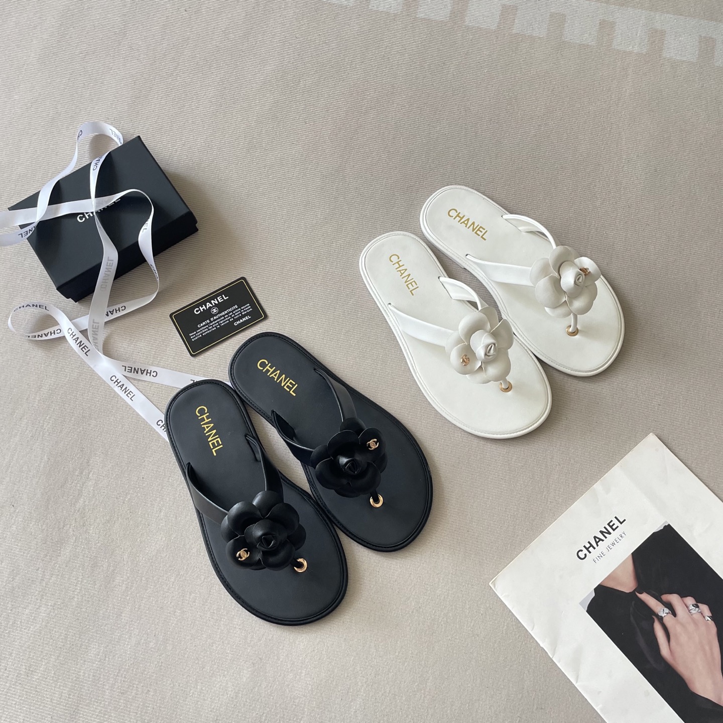 Camellia Flip-Flops