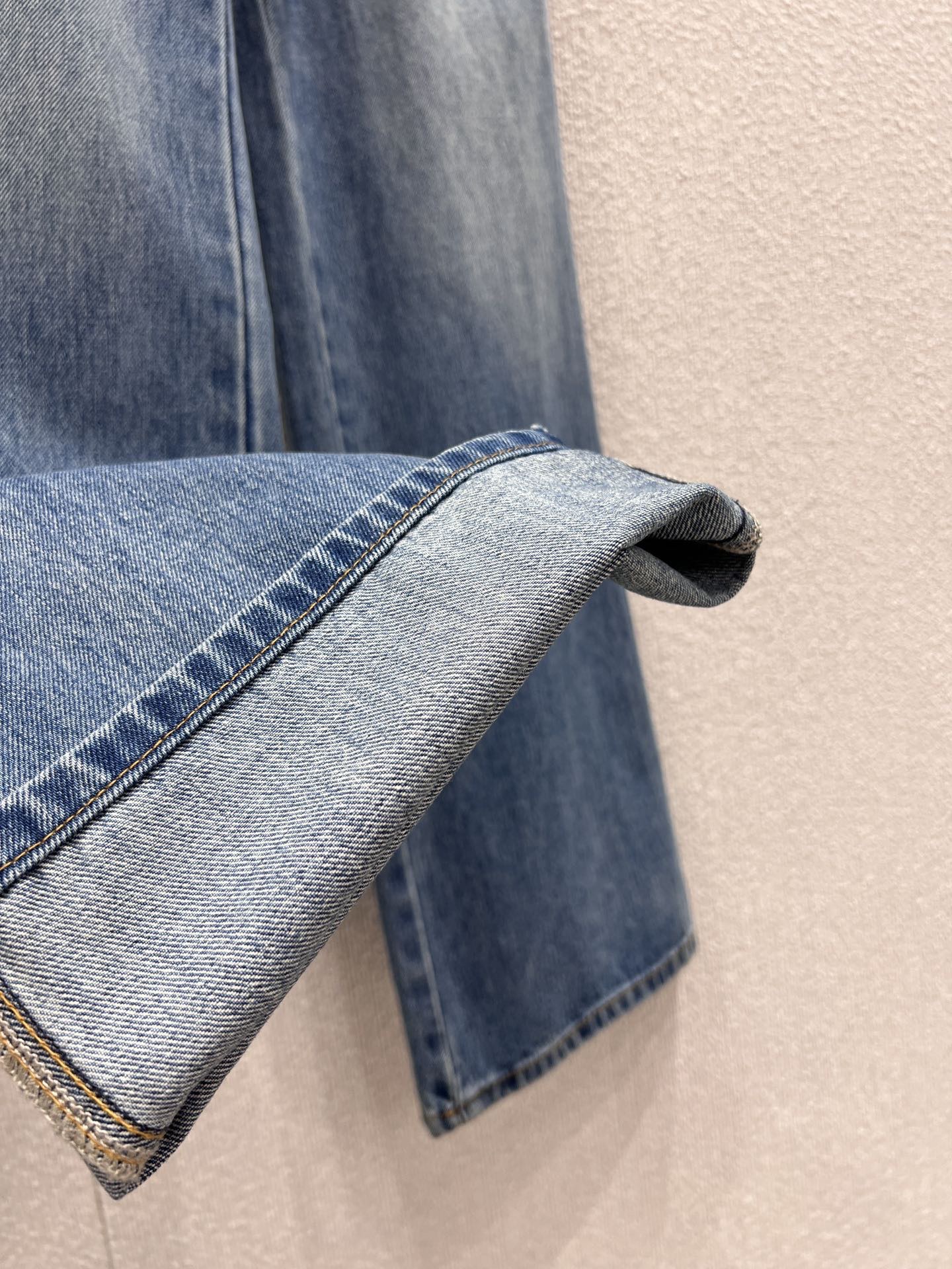 Saddle-button jeans SML