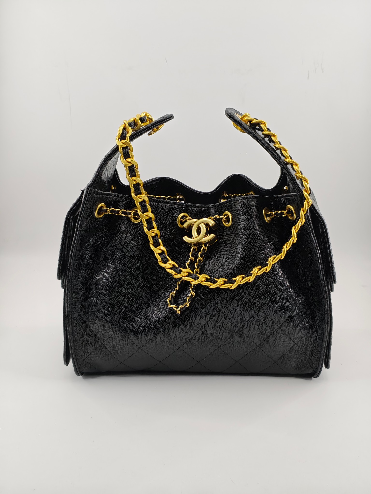 25c leather hobo bag, underarm bag 30*26*14cm