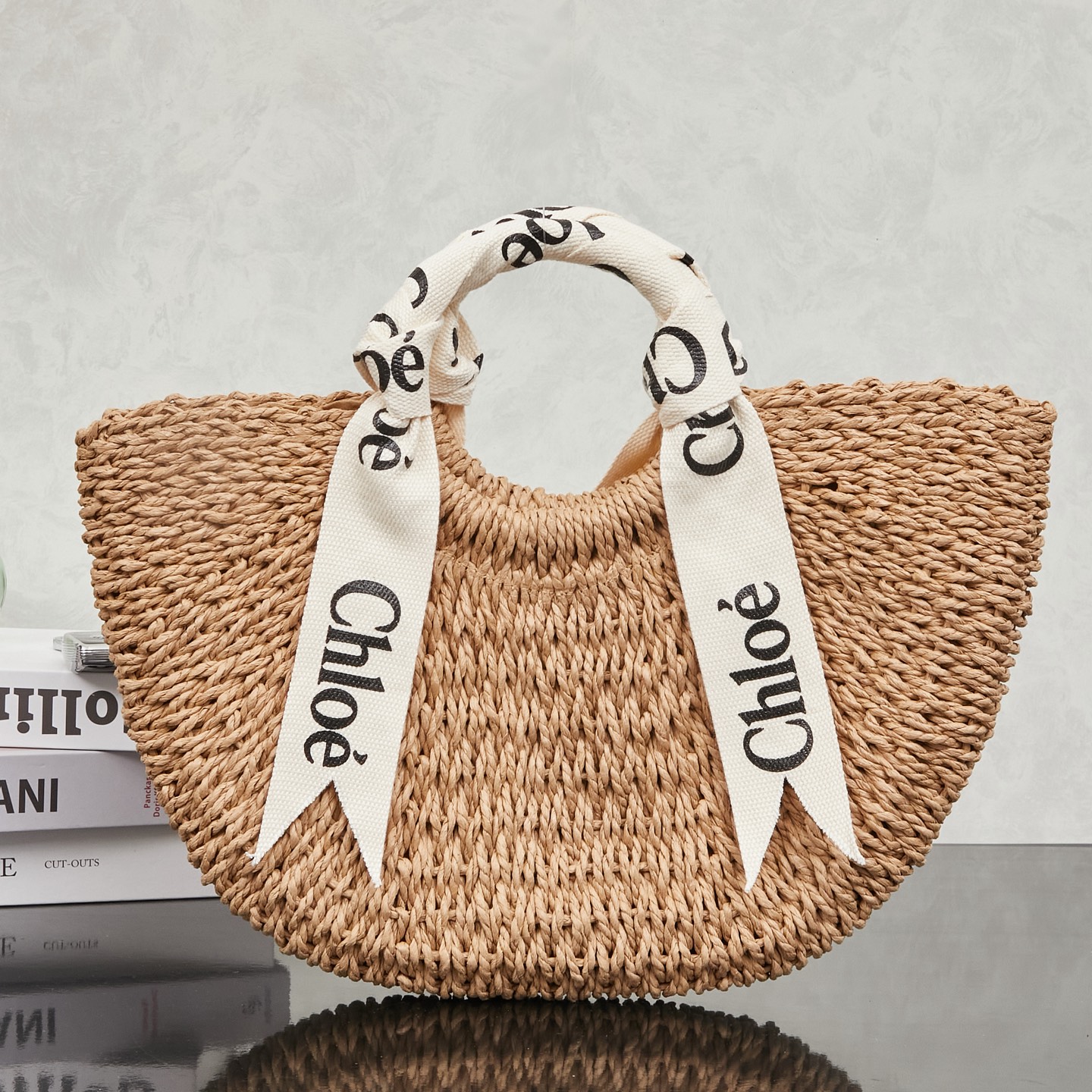 Summer straw woven women bags 42×25×8cm