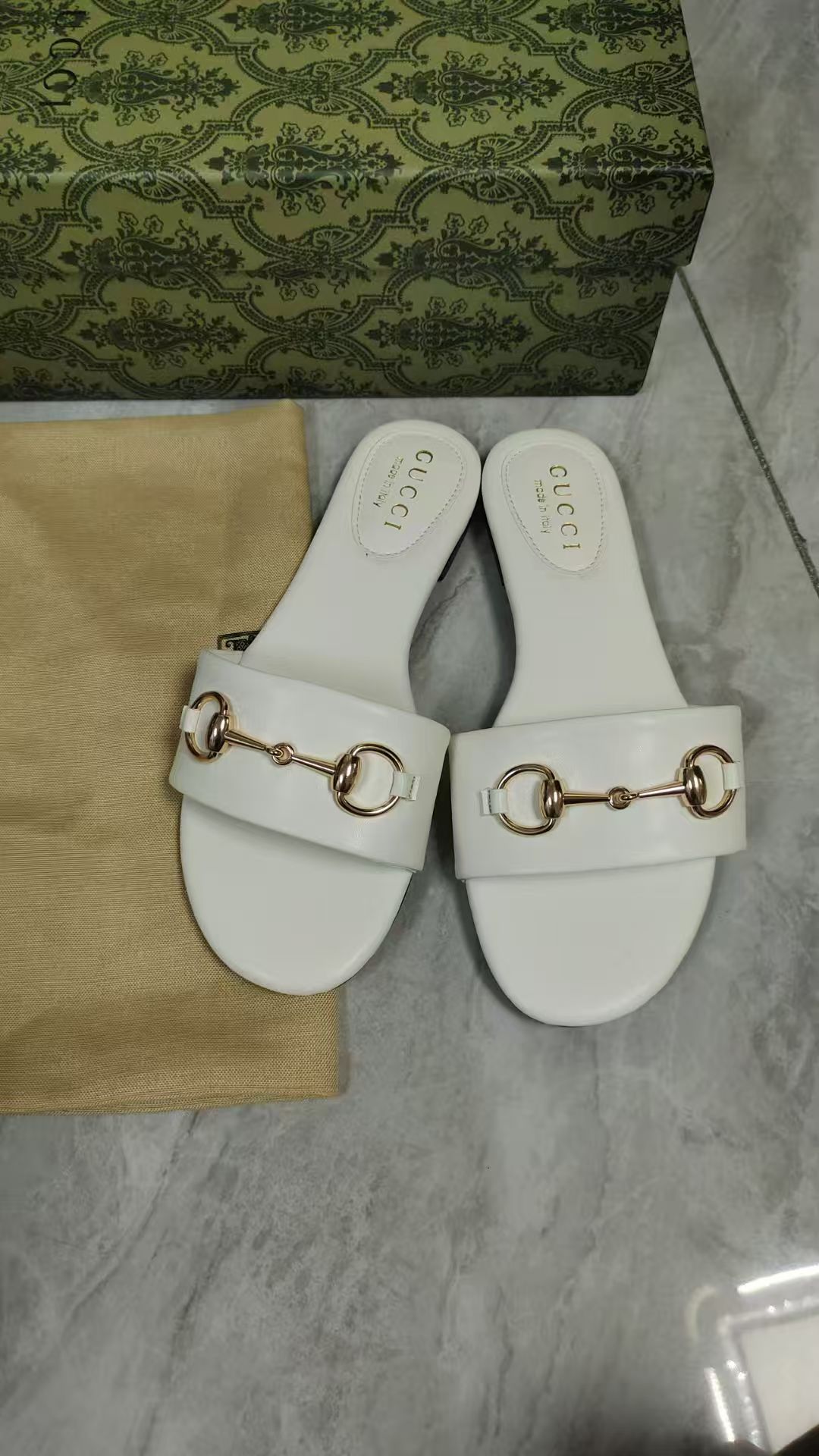 Double G flat bottom slippers / 35-42