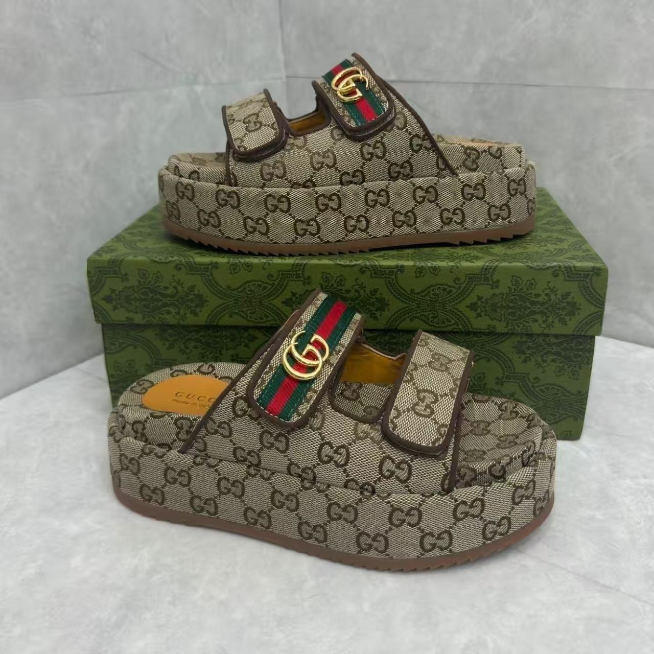 Platform slippers 35-44