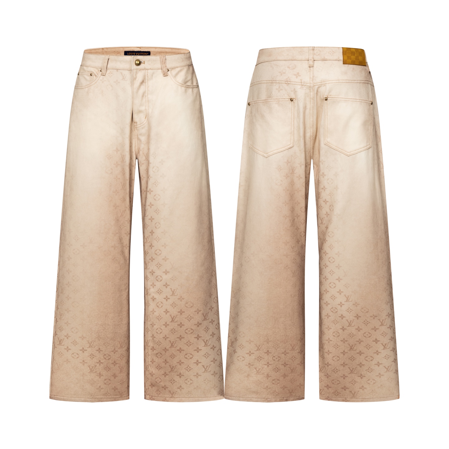 Distressed jeans with two pockets S-XL