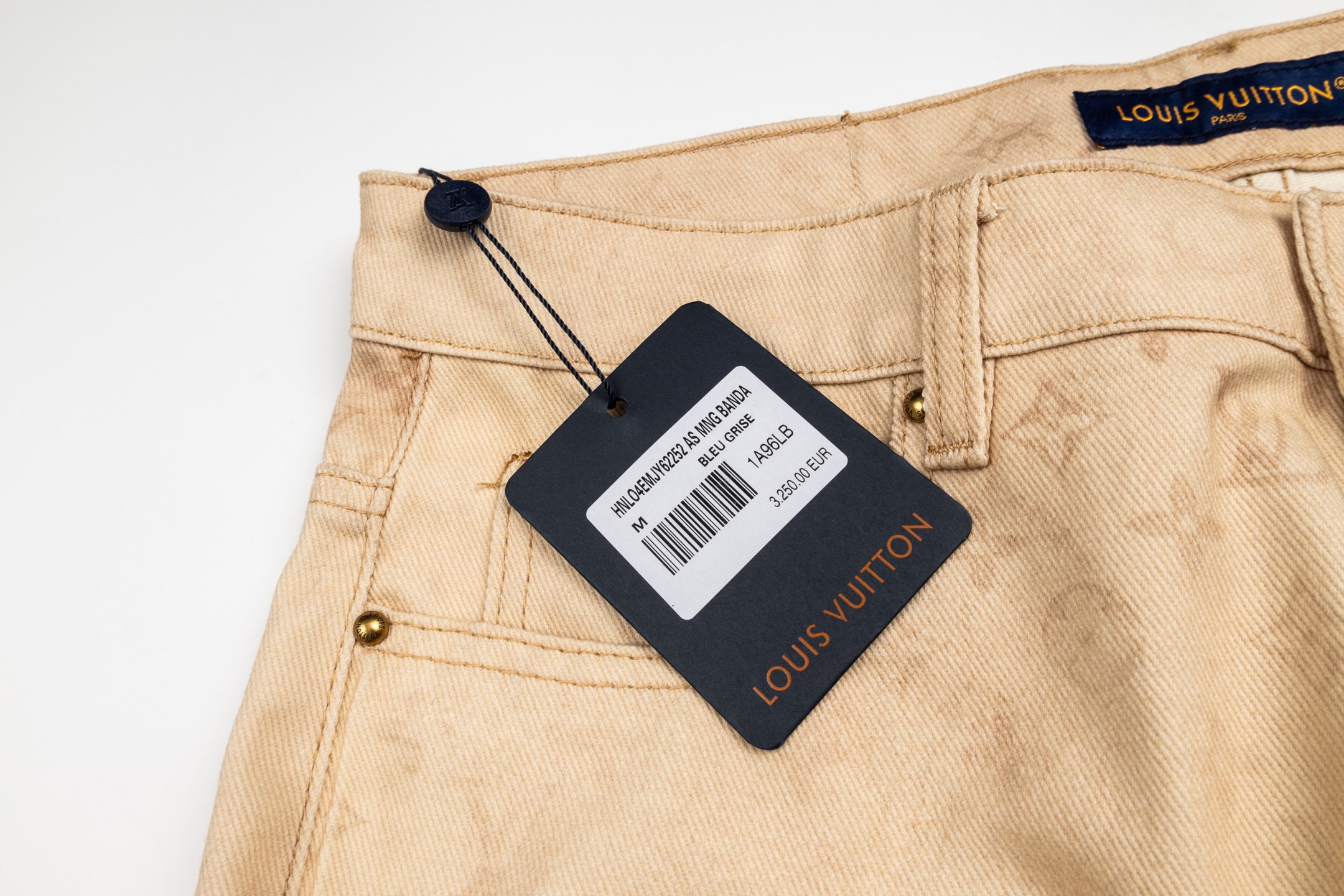 Distressed jeans with two pockets S-XL