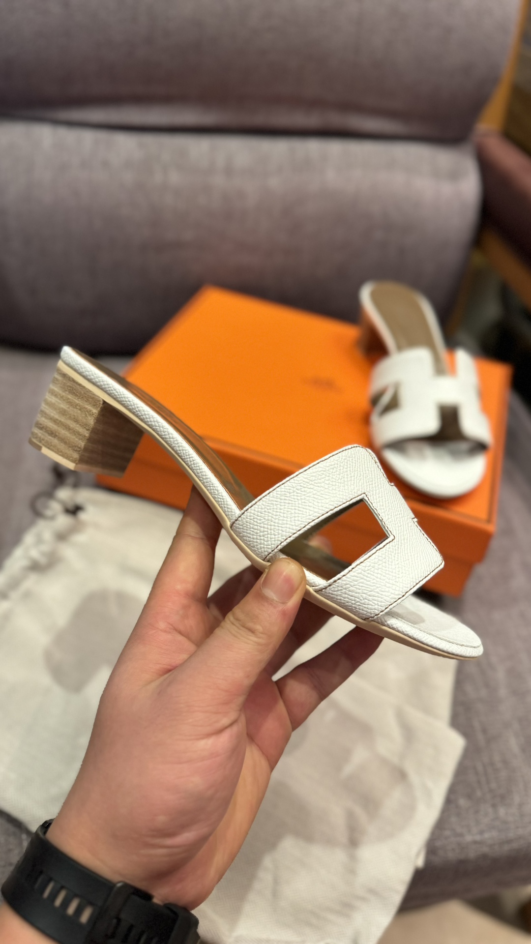 Chunky heeled sandals 35-42