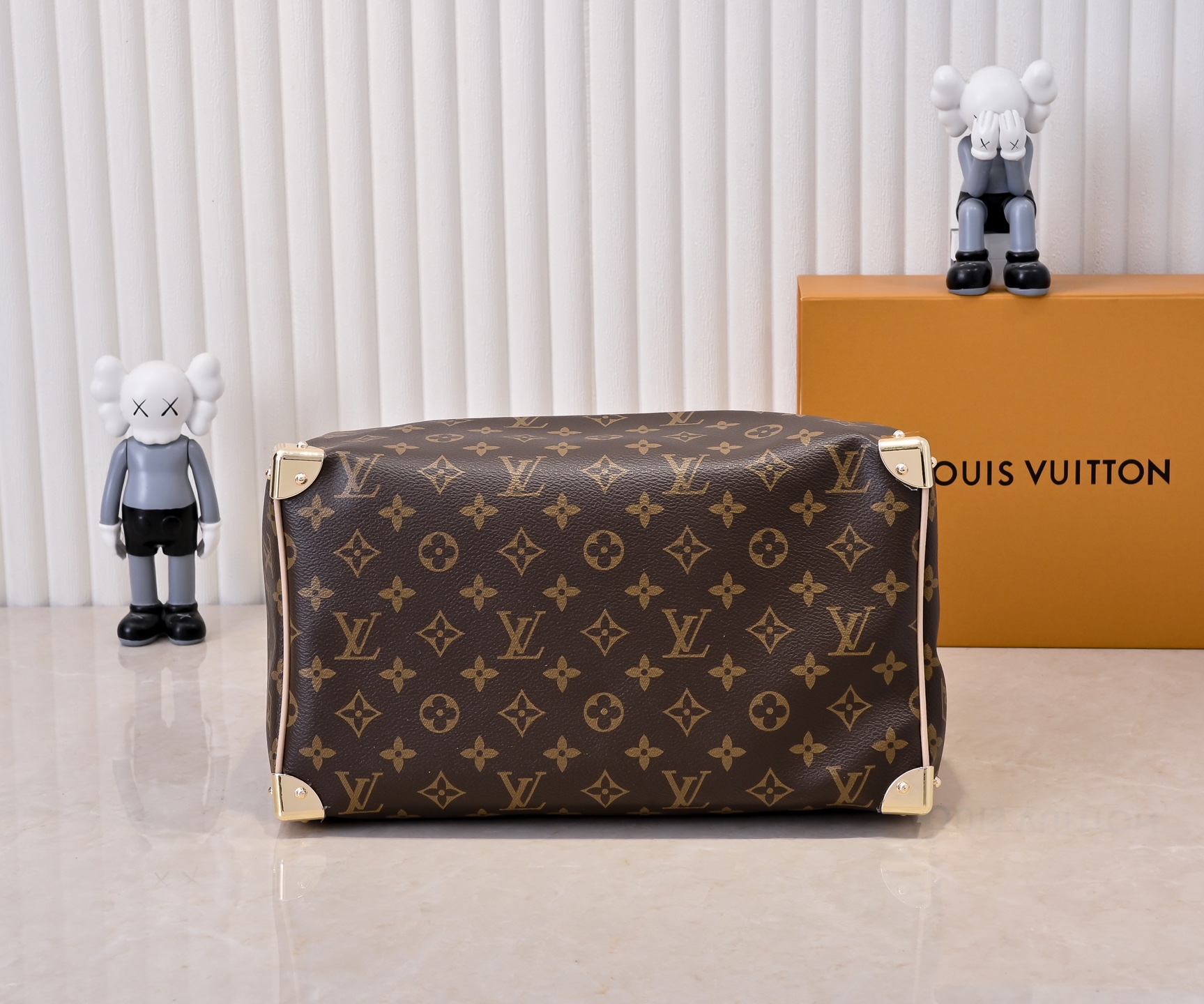 classic tricolor handbag 30cm